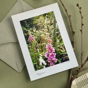 Wild Flower Stationary Card